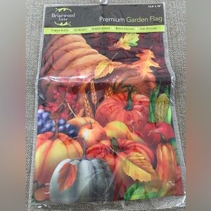 Briarwood Lane Premium Garden Flag 12.5” x 18” Fall Bounty Cornucopia